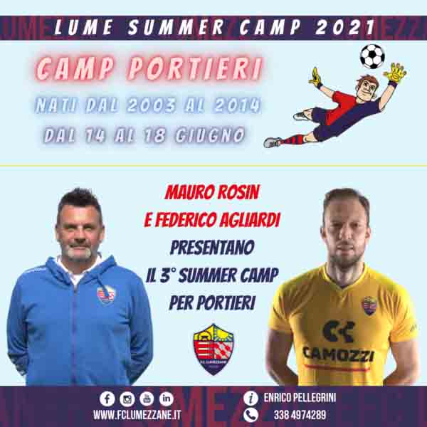 Lume Summer Camp Portieri | Presentazione