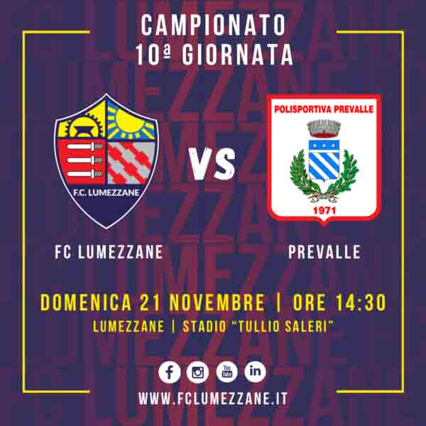 Campionato | 10ª giornata: Lumezzane-Prevalle