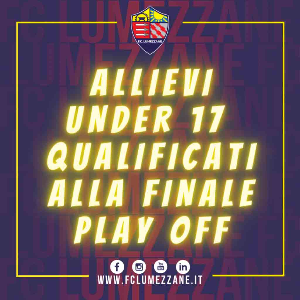 Settore giovanile: allievi Under 17 in finale play off