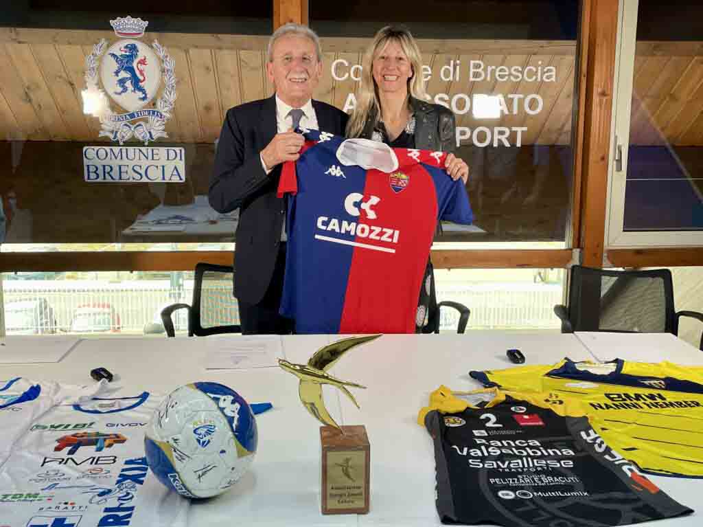 FC Lumezzane premiato per meriti sportivi con la targa Leonessa d’Oro
