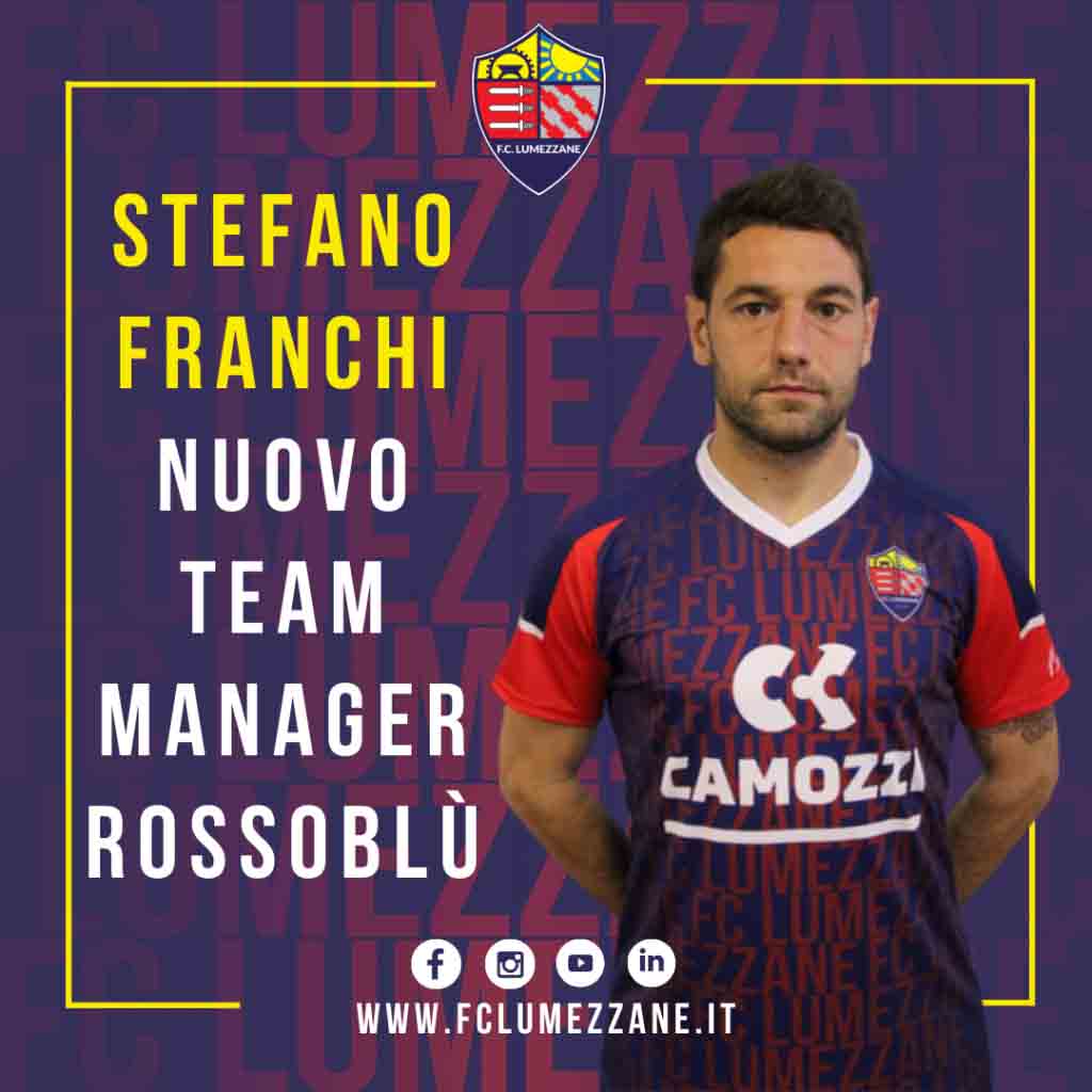 Comunicato Ufficiale: Stefano Franchi è il nuovo Team Manager rossoblù